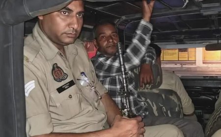 चरथावल पुलिस ने चौकीदार हत्याकांड का किया खुलासा, मुठभेड़ में मुख्य आरोपी घायल, साथी गिरफ्तार