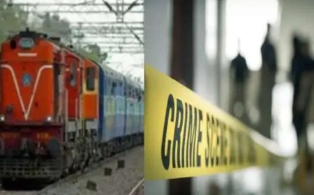 चलती ट्रेन के अंदर खौफनाक वारदात! कोच में यात्री की गोली मारकर हत्या, पत्नी के सामने टूटी सांसें।
