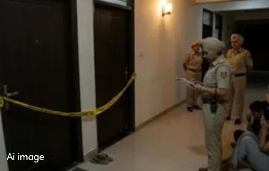 मुंह पॉलीथिन से बांध,गला घोंटकर हत्या,बैड में छिपाई लाश, ममेरा भाई फरार।
