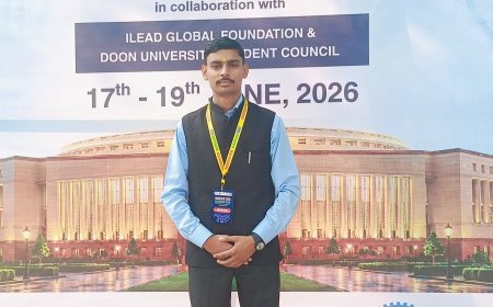 राष्ट्रीय युवा संसद 2026 में मुजफ्फरनगर की आवाज बने अनुराग शर्मा, क्षेत्रीय समस्याओं को सदन में उठाया