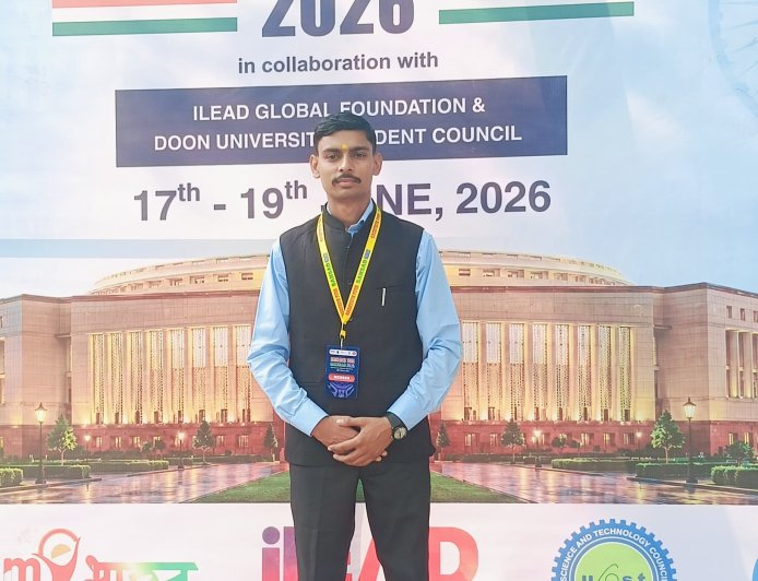 राष्ट्रीय युवा संसद 2026 में मुजफ्फरनगर की आवाज बने अनुराग शर्मा, क्षेत्रीय समस्याओं को सदन में उठाया